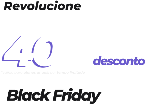 Revolucione seu Recrutamento com 40% de desconto (Válido para planos anuais por tempo limitado). Aproveite o ULTRA e o Premium IA na Black Friday