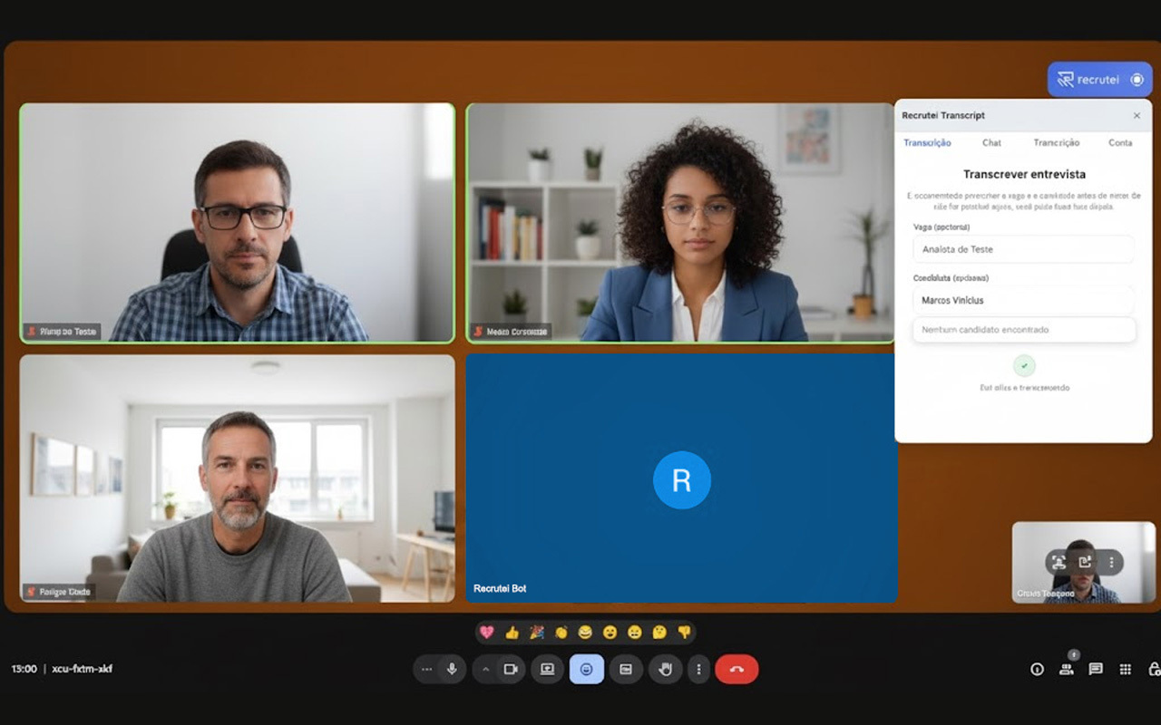 Smart Meeting - Dados Estruturados